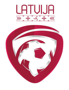 Wear the colors with pride. Latvia｜National Team Collection logo