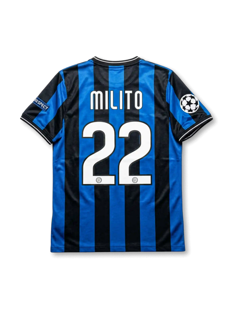 Inter Milan Home Jersey — MILITO #22 / UEFA Champions League Final