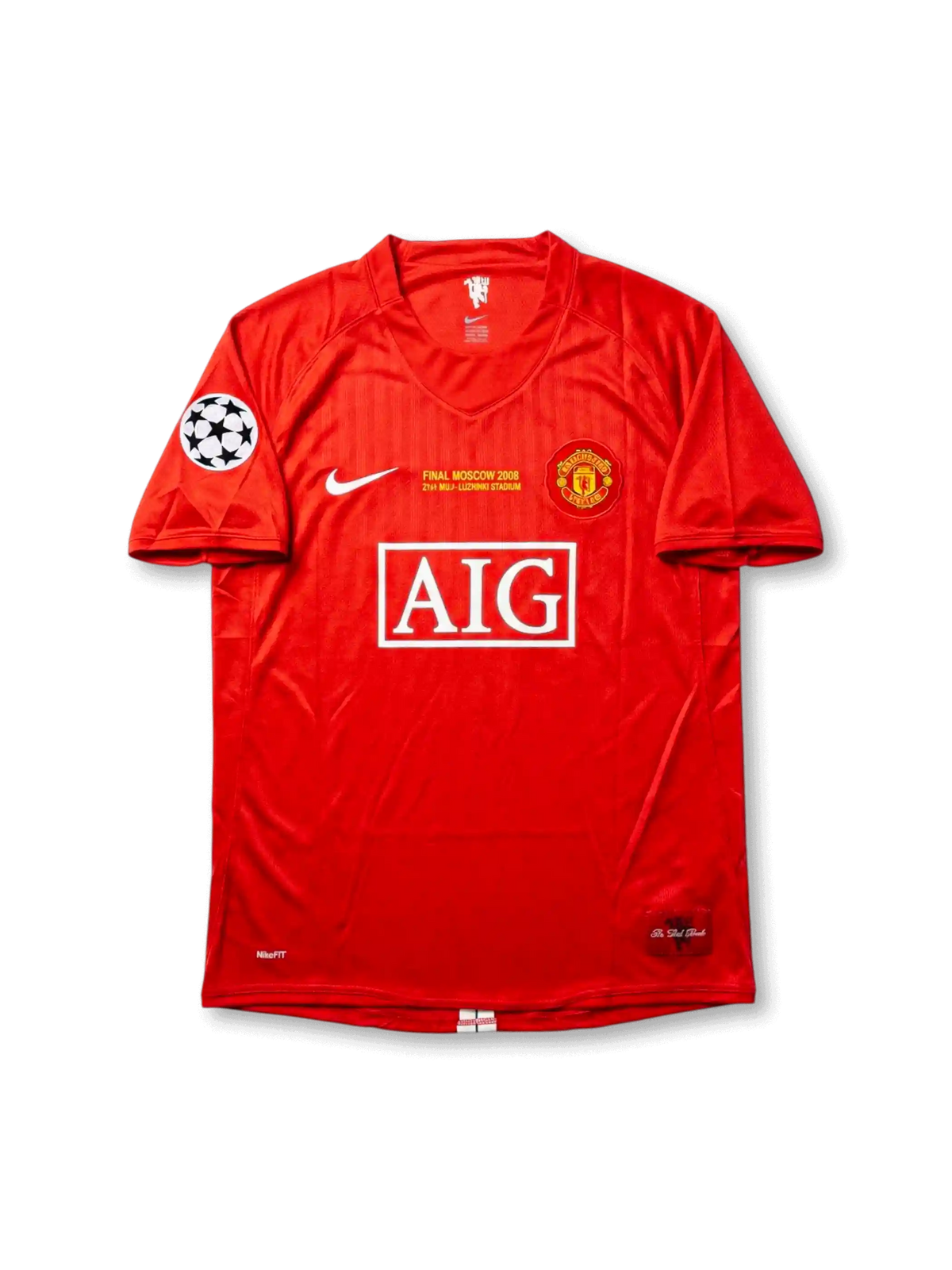Manchester United 2008 Champions League Final Home Shirt #7 Cristiano Ronaldo