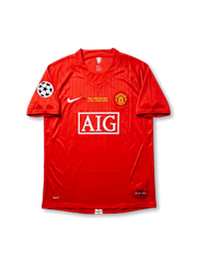 Manchester United 2008 Champions League Final Home Shirt #7 Cristiano Ronaldo