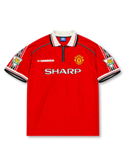 Manchester United 1998-99 Home Jersey Beckham #7