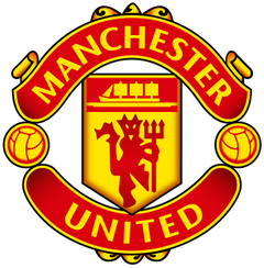 Red defines the global legacy. Manchester United｜Old Trafford Collection logo