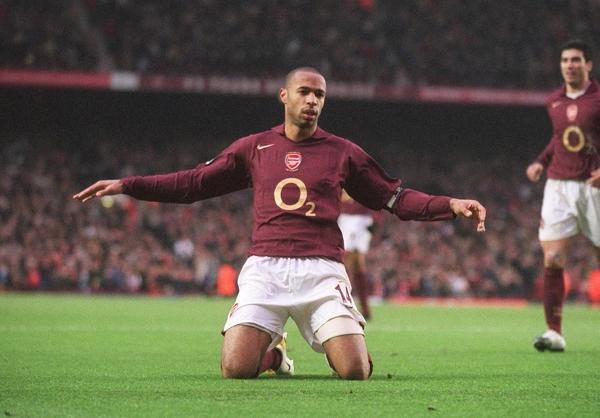 Speed defines elegant finishing. Thierry Henry｜Icon Collection