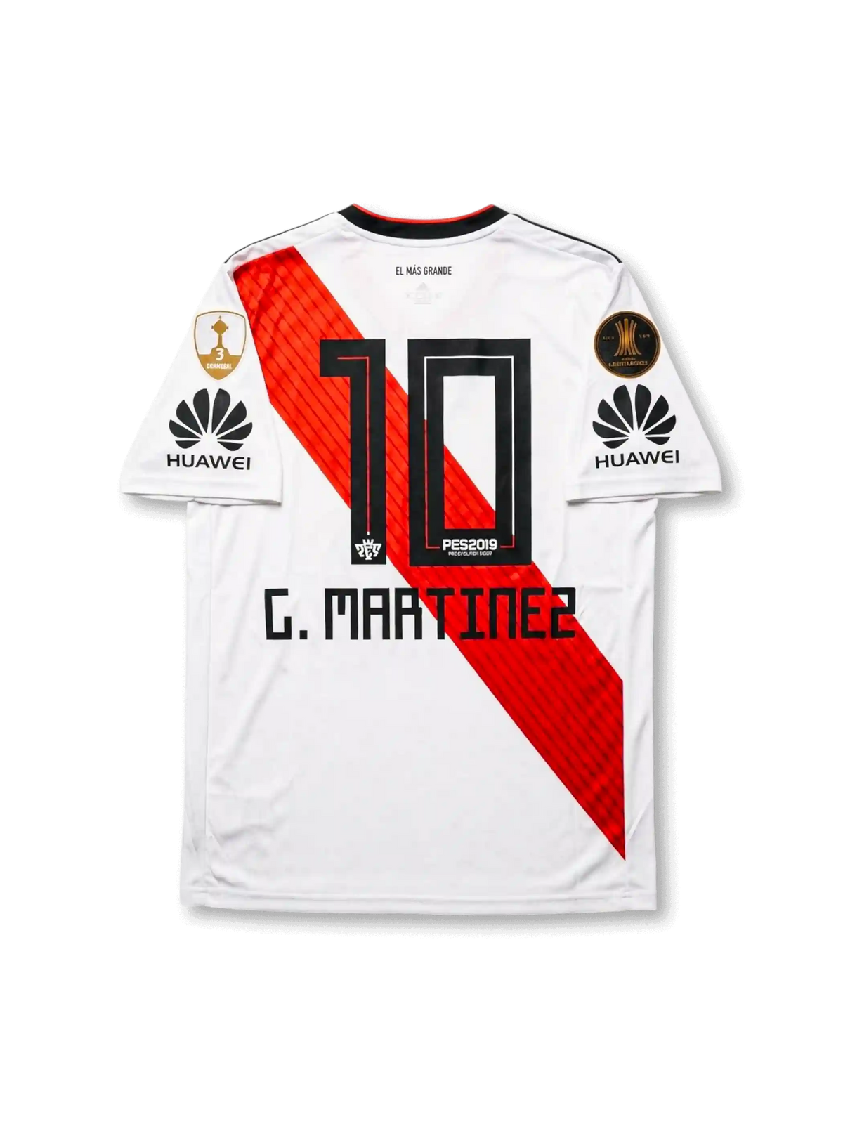 River Plate Home Shirt #10 C. Martínez
