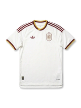 Spain National Team Away Jersey Authentic (Player Issue) — White / Burgundy / Gold 2026 World Cup