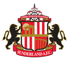 Red and white, rooted in the North East. Sunderland｜Heritage Collection logo