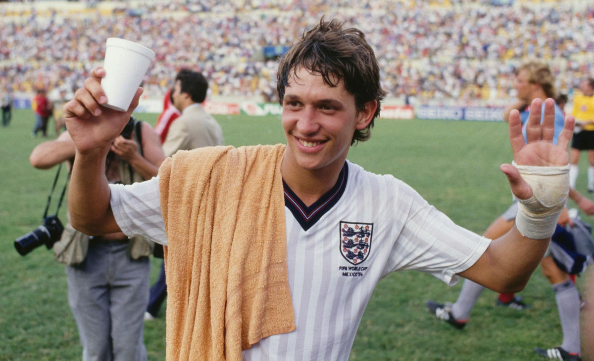 Precision defines classic finishing. Gary Lineker｜Icon Collection