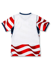 USA National Team Home Jersey — Red Wave Stripe 2026/27