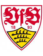 White and red define Stuttgart identity. VfB Stuttgart｜Bundesliga Collection logo
